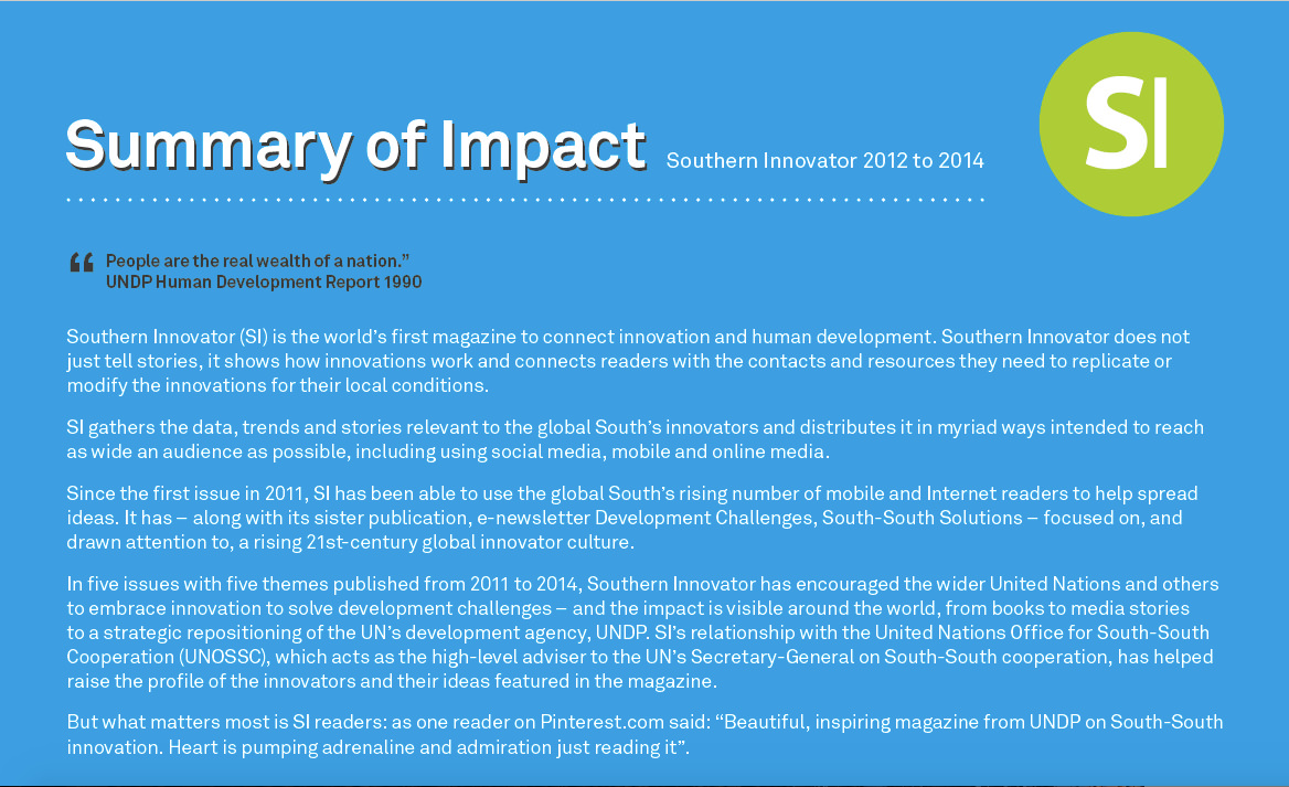 SI Impact Summary top_mini