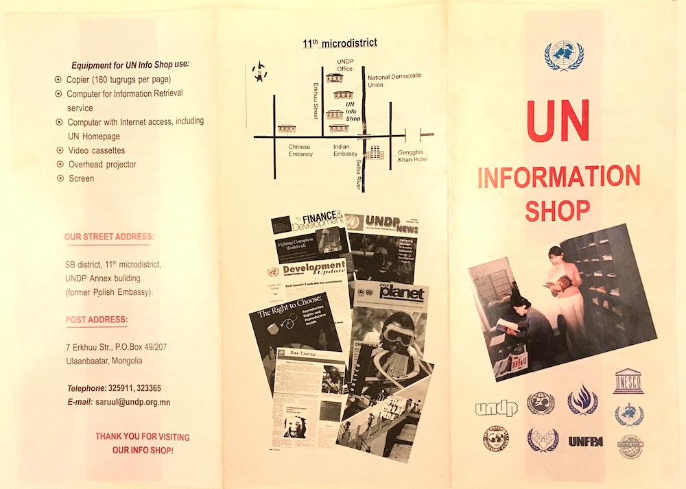 UN Info Shop cover
