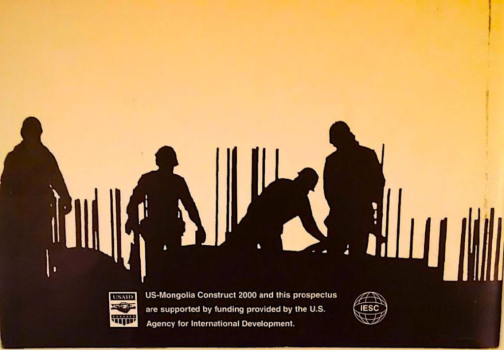 US-Mongol Construct 2000 Business Prospectus: Building A New Democracy |&nbsp;2000